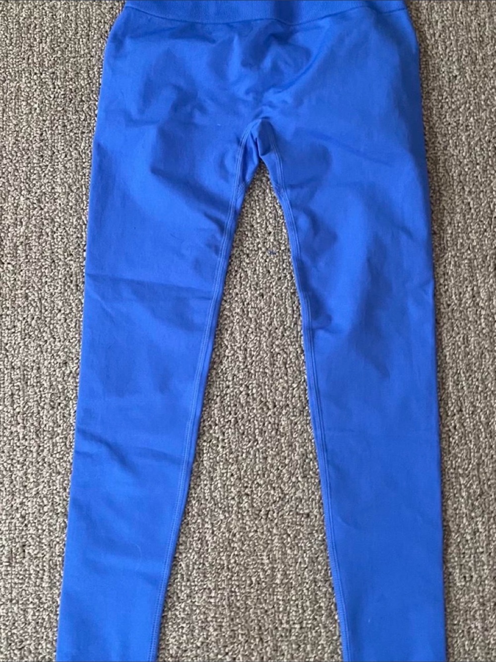 Bright Blue High-Waist Leggings